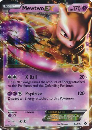 Mewtwo EX - 54/99 - Jumbo Cards Holofoil