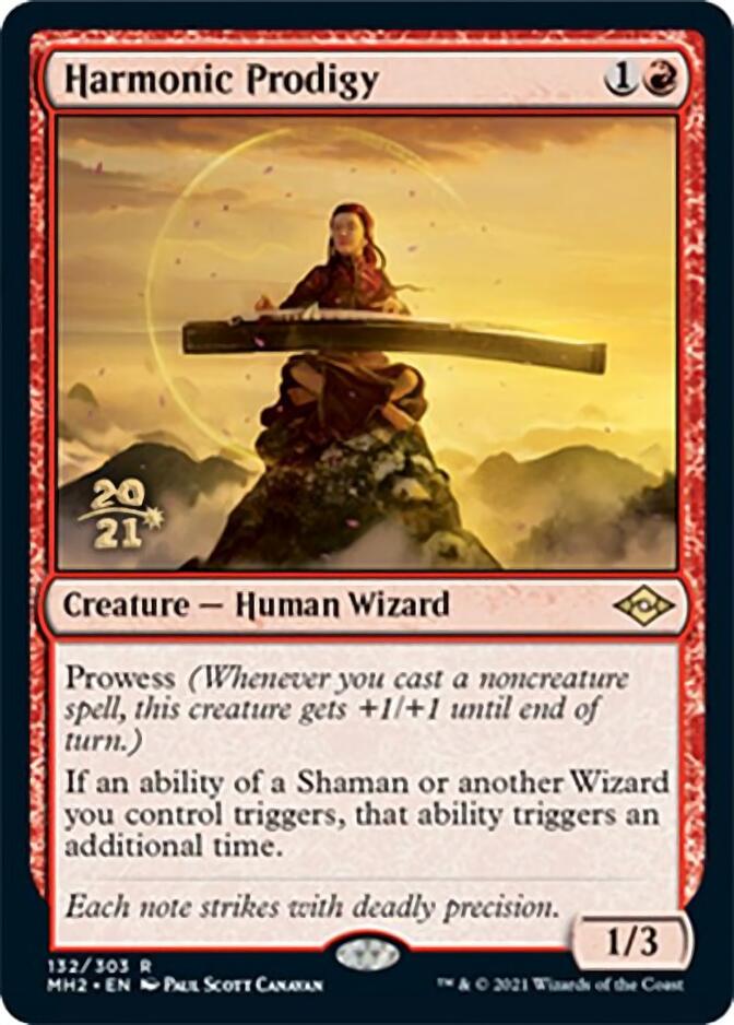 Harmonic Prodigy (PRE-132) - Modern Horizons 2 Promos Foil