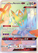 Dawn Wings Necrozma GX (Secret Rare)/156 - SM  Ultra Prism Holofoil