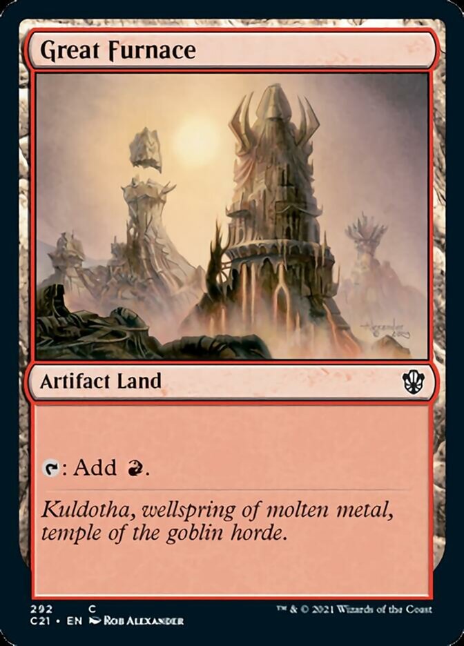 Great Furnace (C21-292) - Commander 2021