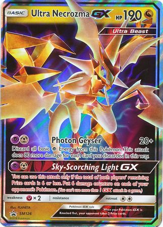 Ultra Necrozma GX - SM126 - Jumbo Cards Holofoil