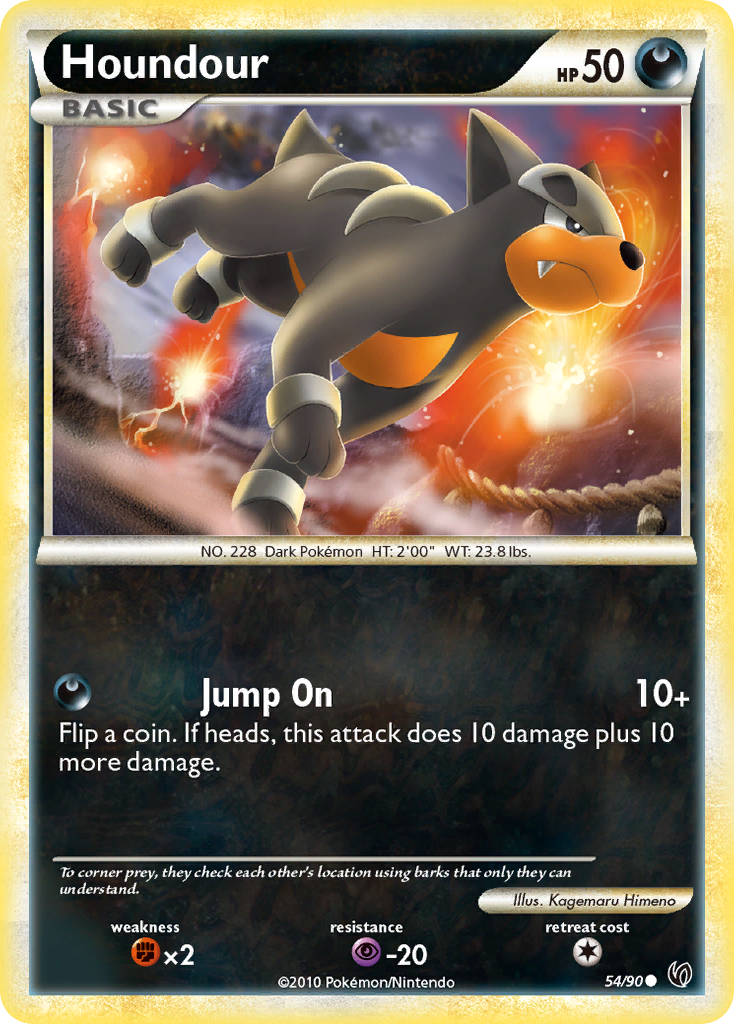 Houndour (54) 54/90 - Undaunted