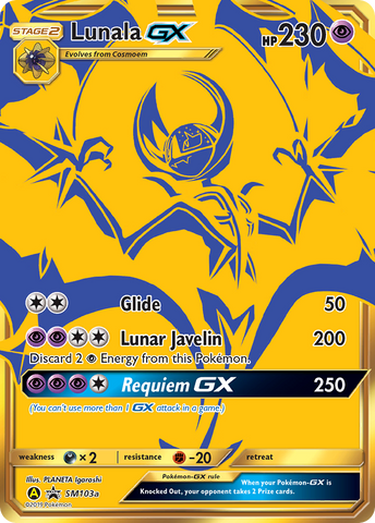 Lunala GX - SM103a SM103a/248 - SM Promos Holofoil