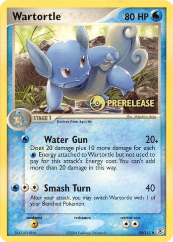 Wartortle - 50/112 (Prerelease) 50 - Miscellaneous Cards & Products