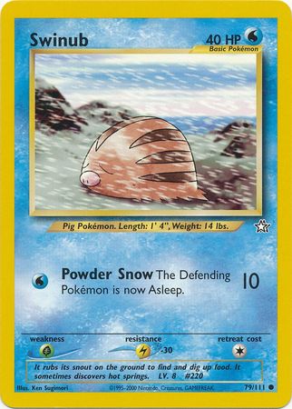 Swinub 79/111 - Neo Genesis Unlimited
