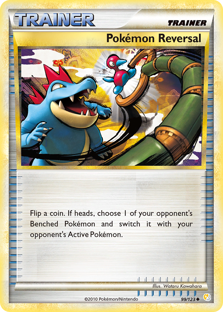 Pokemon Reversal 99/123 - HeartGold SoulSilver