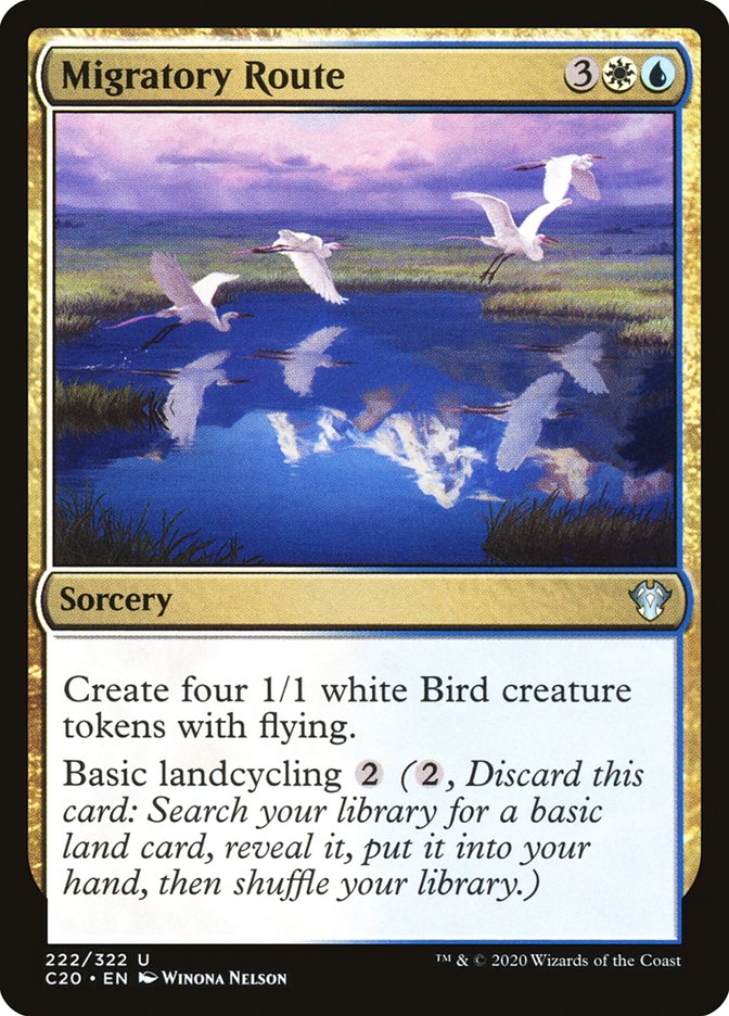 Migratory Route (C20-222) - Commander 2020