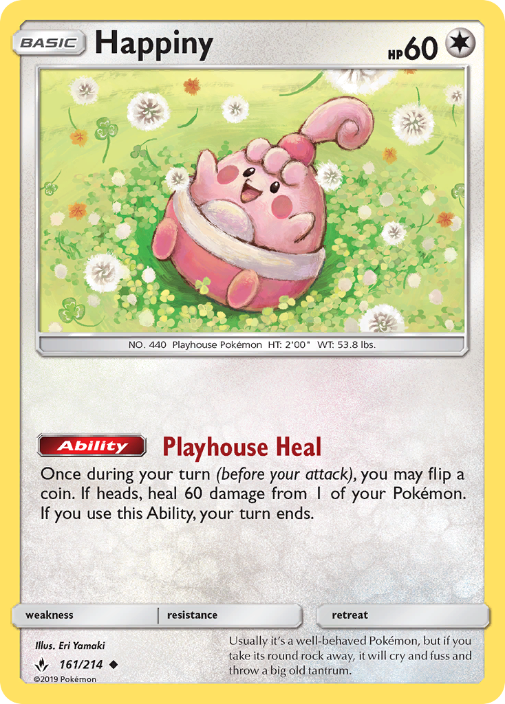Happiny 161/214 - SM  Unbroken Bonds