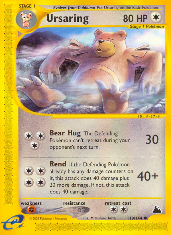 Ursaring - 110/144 Skyridge - Common