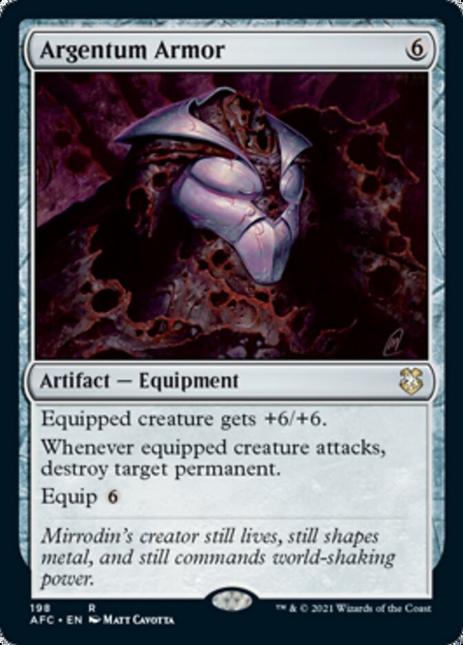 Argentum Armor (AFC-198) - Forgotten Realms Commander
