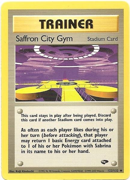 Saffron City Gym 122/132 - Gym Challenge Unlimited