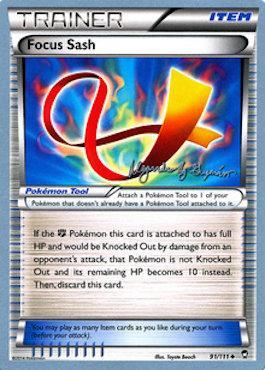Focus Sash - 2015 (Alejandro Ng-Guzman) 91 - World Championship Decks