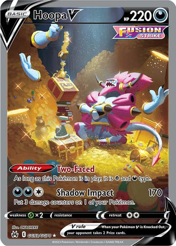 Hoopa V GG53/70 - SWSH Crown Zenith Galarian Gallery Holofoil