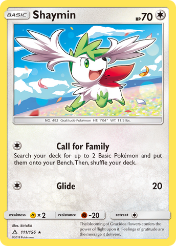 Shaymin (111)/156 - SM  Ultra Prism