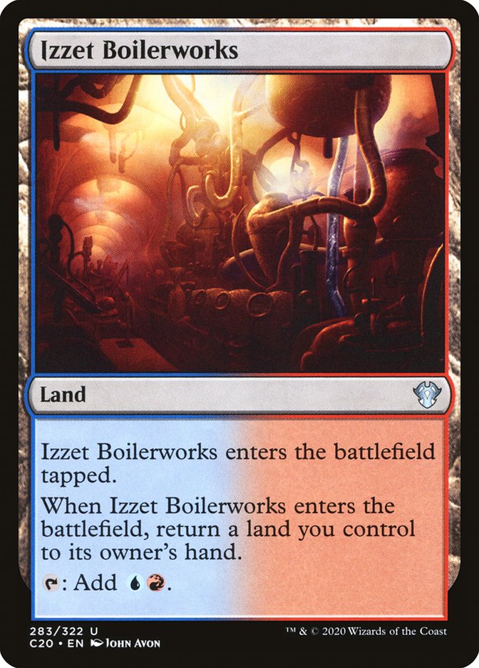 Izzet Boilerworks (C20-283) - Commander 2020