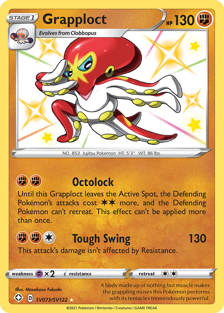 Grapploct SV073/122 - Shining Fates Shiny Vault Holofoil