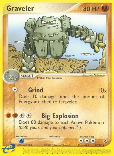 Graveler - 29/97/97 - Dragon