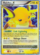Raichu LV.X/100 - Stormfront Holofoil