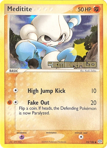 Meditite/106 - Emerald Reverse Holofoil