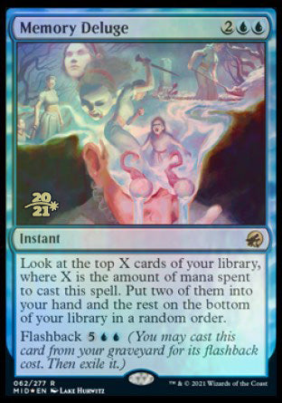 Memory Deluge (PRE-062) - Innistrad: Midnight Hunt Promos Foil