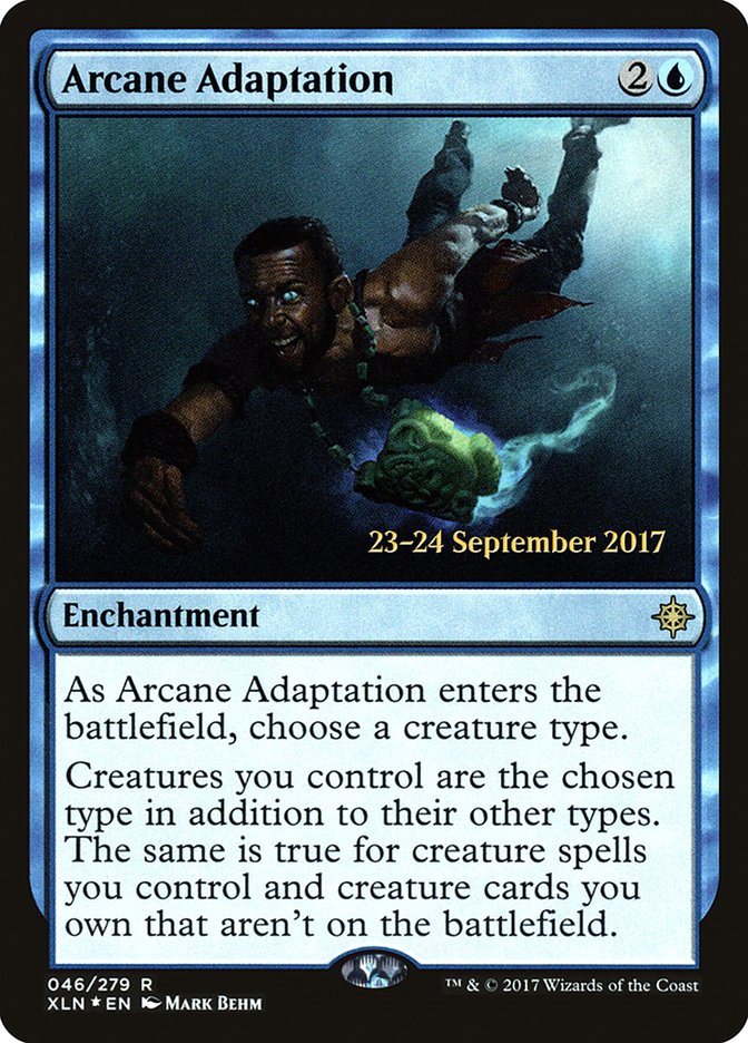 Arcane Adaptation (PRE-046) - Ixalan Promos Foil