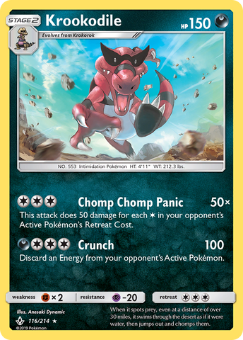 Krookodile/214 - SM  Unbroken Bonds