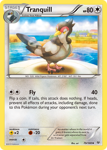 Tranquill/108 - XY  Roaring Skies