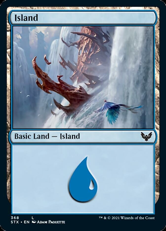 Island (368) (STX-368) - Strixhaven: School of Mages