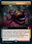 Fevered Suspicion (Extended Art) (AFC-316) - Forgotten Realms Commander: (Extended Art)