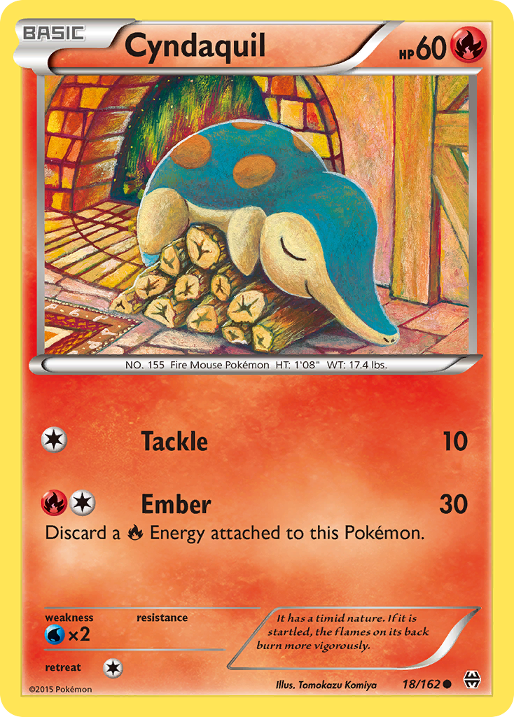 Cyndaquil 18/162 - XY  BREAKthrough