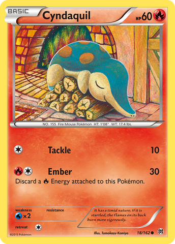Cyndaquil 18/162 - XY  BREAKthrough