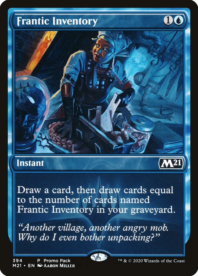 Frantic Inventory (PPM21-394) - Core Set 2021