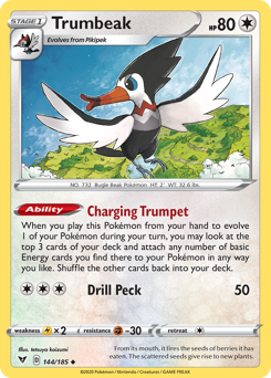 Trumbeak 144/185 - SWSH04 Vivid Voltage