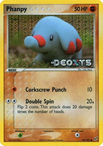 Phanpy 69/107 - Deoxys Reverse Holofoil