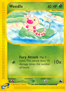 Weedle (114) - 114/144 Skyridge - Common