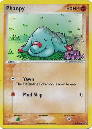 Phanpy 75/110 - Holon Phantoms Reverse Holofoil