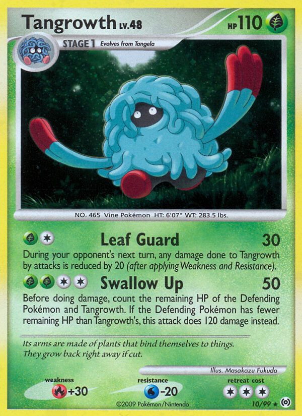 Tangrowth - 10/99 (DPPt Arceus) - Deck Exclusives
