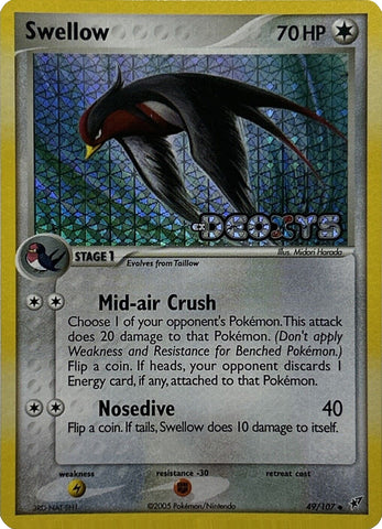 Swellow/107 - Deoxys Reverse Holofoil