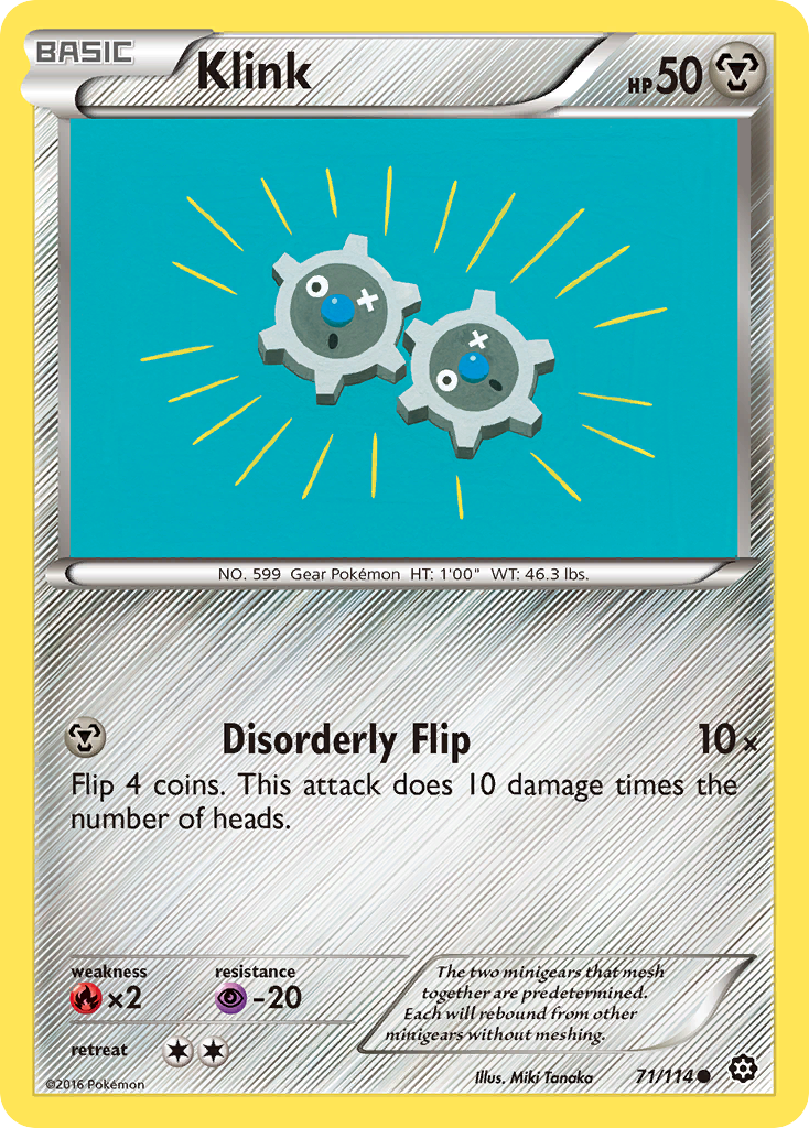 Klink 71/114 - XY  Steam Siege