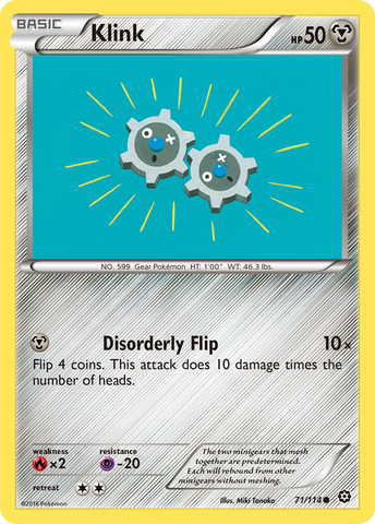 Klink 71/114 - XY  Steam Siege