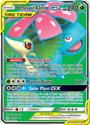 Venusaur & Snivy GX (Full Art)/236 - SM  Cosmic Eclipse Holofoil