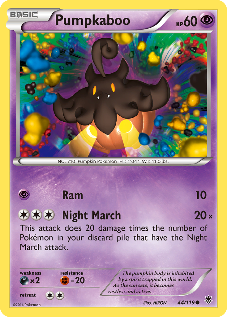 Pumpkaboo 44/119 - XY  Phantom Forces
