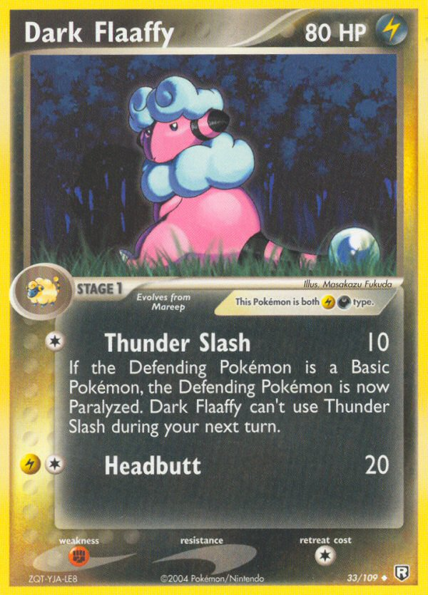 Dark Flaaffy 33/109 - Team Rocket Returns