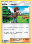 Red's Challenge - 184/214 (SM - Unbroken Bonds) - Deck Exclusives