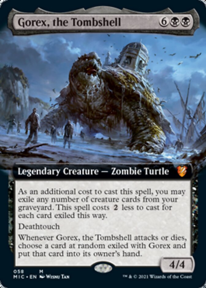 Gorex, the Tombshell (Extended Art) (MIC-058) - Midnight Hunt Commander: (Extended Art)