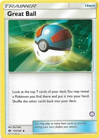 Great Ball (25) (Alolan Sandslash Half-Deck) - SM Trainer Kit Alolan Sandslash & Alolan Ninetales