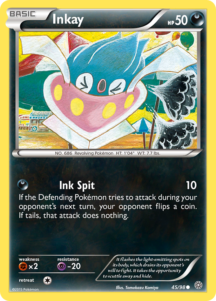 Inkay 45/98 - XY  Ancient Origins
