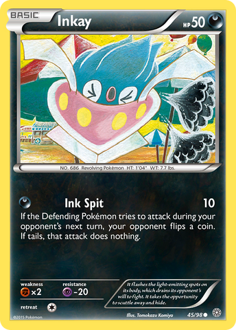 Inkay 45/98 - XY  Ancient Origins