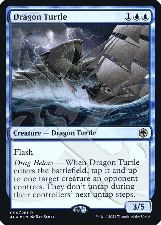 Dragon Turtle (AFR&-56A) - Adventures in the Forgotten Realms Promos Foil