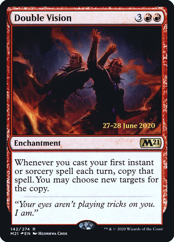 Double Vision (PRE-142) - Core Set 2021 Promos Foil